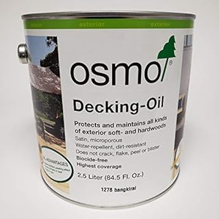 Osmo - Decking Oil - 1278 Bangkirai - 2.5 Liter