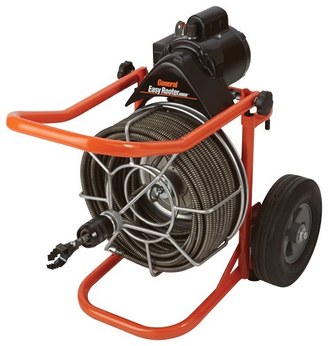 General Wire EJ-B Easy Rooter Junior Basic Unit with 75' x 1/2