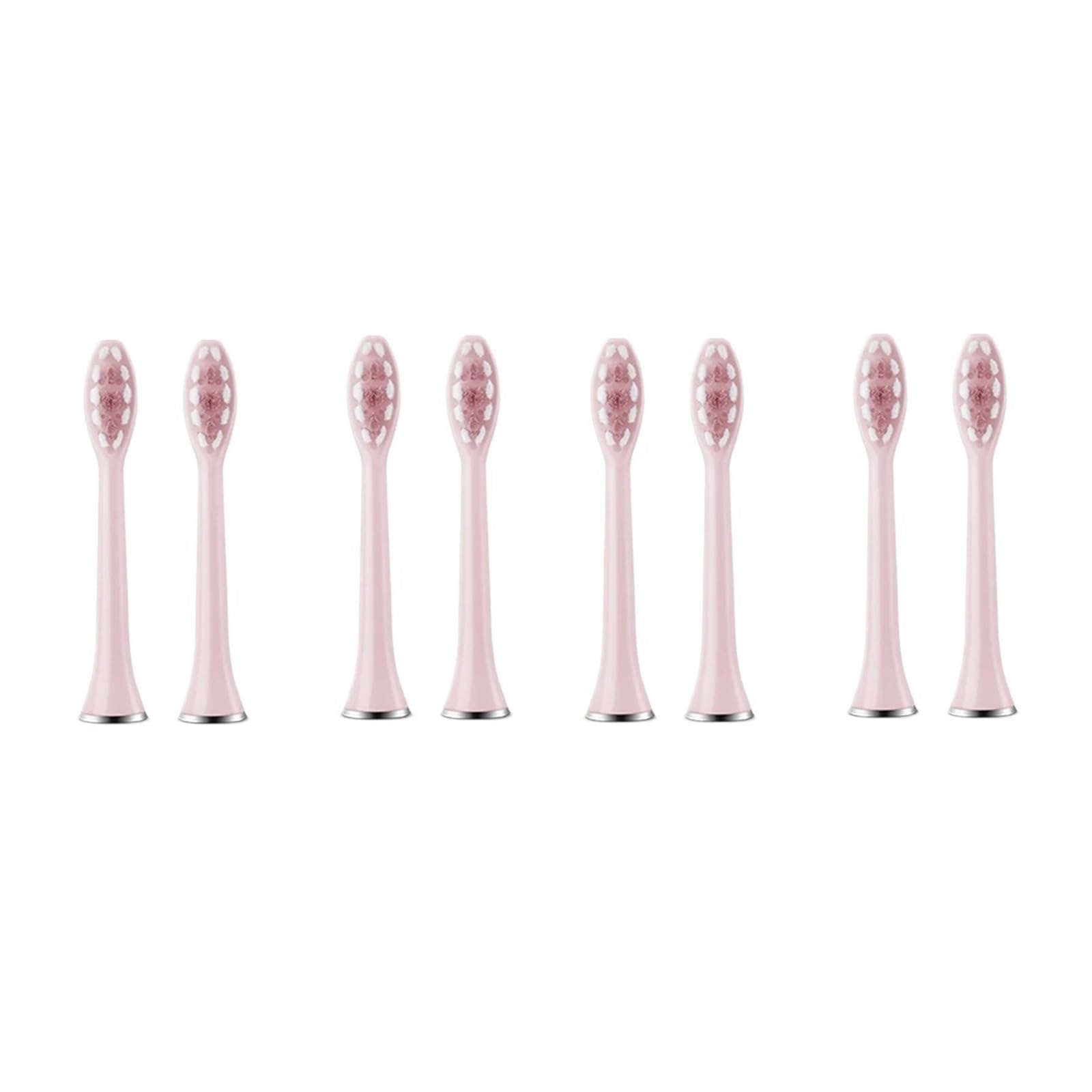Testine di ricambio for spazzolino elettrico S7, accessori for uso quotidiano(8 pink brush head)