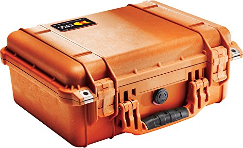 PELI 1450 Maletín técnico resistente al agua, al polvo y a los impactos para equipos profesionales, IP67 estanco e impermeable al polvo, 31L capacidad, fabricado en Alemania, sin espuma, color nar15L