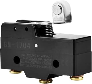 Interruptor de limite, tipo normalmente aberto Micro interruptor de limite de bom desempenho de condutividade Interruptor de ação instantânea em miniatura para equipamentos de(Baía BM-1704)