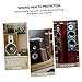 SUPVOX Sturdy Speaker Copper Spike Feet Replacement for Speaker Stand Copper Pad for Amplifier Easy to Install Random