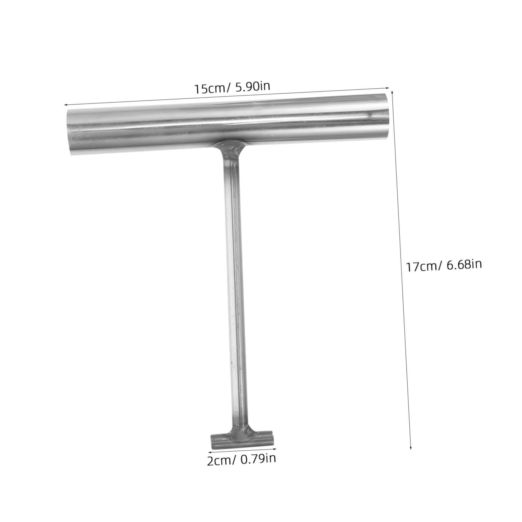 GANAZONO Manhole Lid Lifter Hook Universal Tool for Lifting Covers T-Shape Hook for Rolling Doors