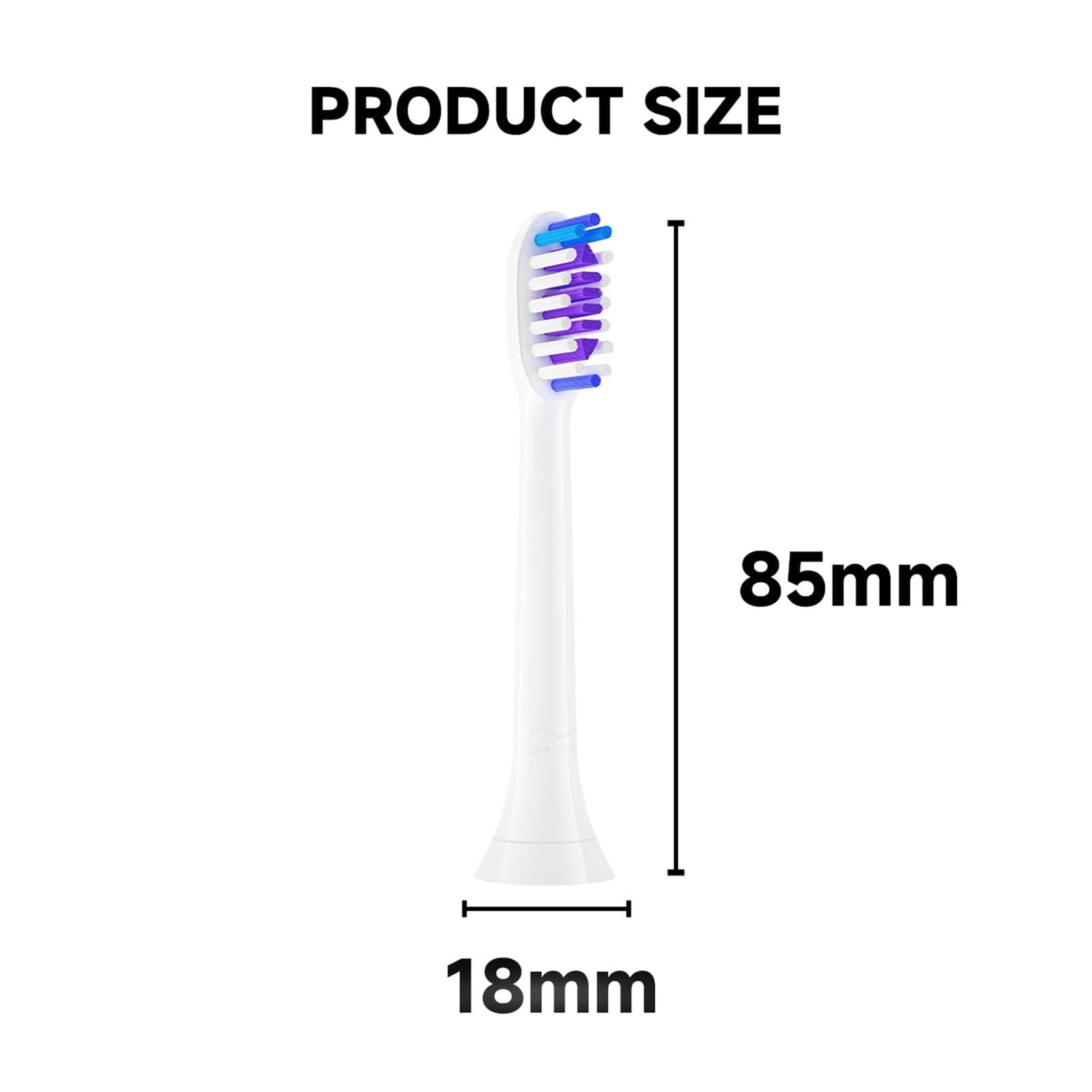 Testine per spazzolino, compatibile con Philips, HX5 HX6 HX7