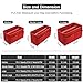 OMYSTYLE Red Large Organizer Insert, Felt Tote Bag Organizer Insert with 5 Sizes, Handbag Dividers for Inside Purse, Compatible with Longchamp, Neverful, Speedy and More