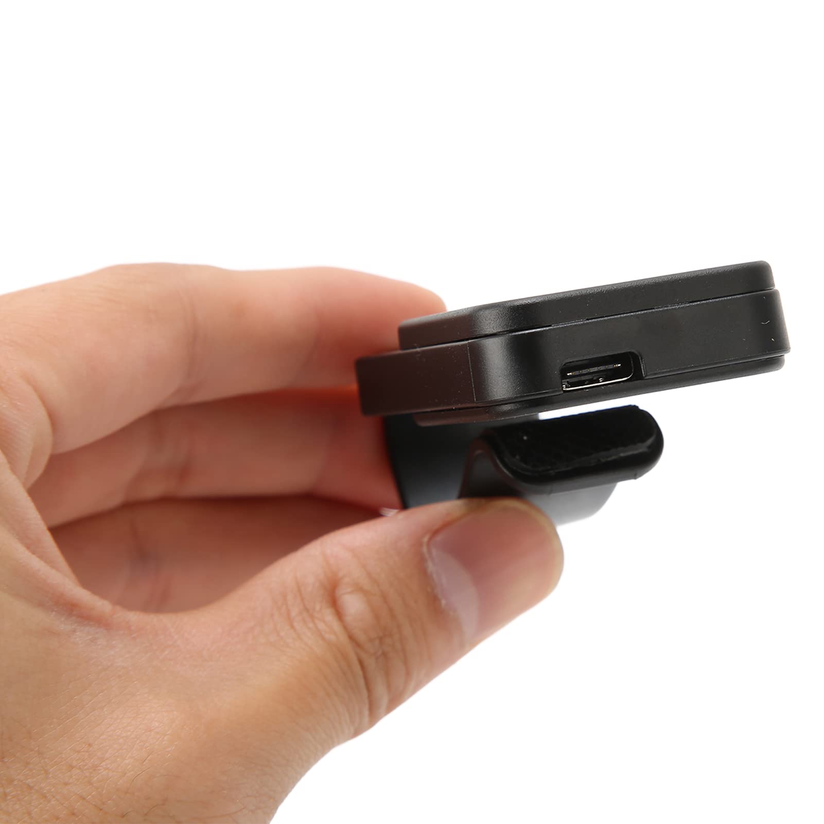 Annadue Microscopio de Teléfono 200X, Mini Microscopio de Bolsillo con Luz LED/Clip Universal, Accesorios de Cámara de Microscopio Digital HD con Zoom para Teléfonos iOS/Android(Negro)