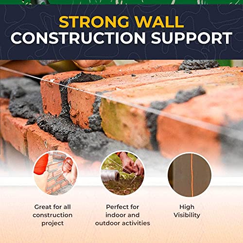 Sgt Knots #18 Braided Mason Line - Nylon Masonry String, Diy Projects, Crafting, Commercial, Fishing, Gardening And More (250Ft, Fluorescentpink) #TOP2