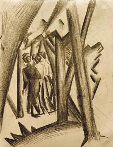 Tableau Impressions d'art Mural haut de gamme August Macke 60x90cm vintage