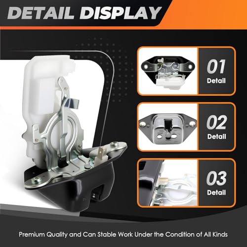 Image of Trunk Tailgate Door Lock Latch Actuator Compatible with CR-V 2007-2011 Pilot 2009-2011 74800-SMG-G01