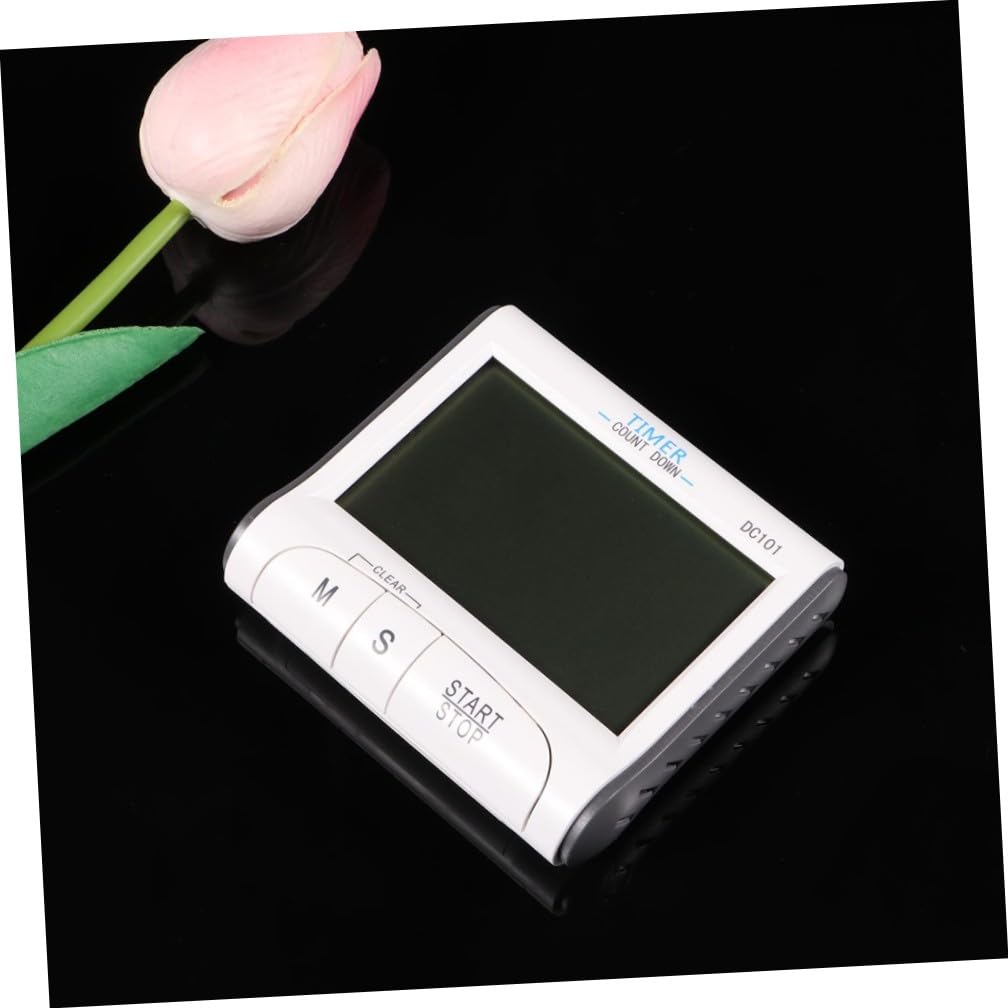 Amosfun 3St wecker digital Digitaluhr herrenuhren Arbeitstimer digitaler Wecker Küchenuhr Küchenwecker Küchentimer magnetisch elektronische Zeitschaltuhr Erinnerung Anzahl Projektionsuhr
