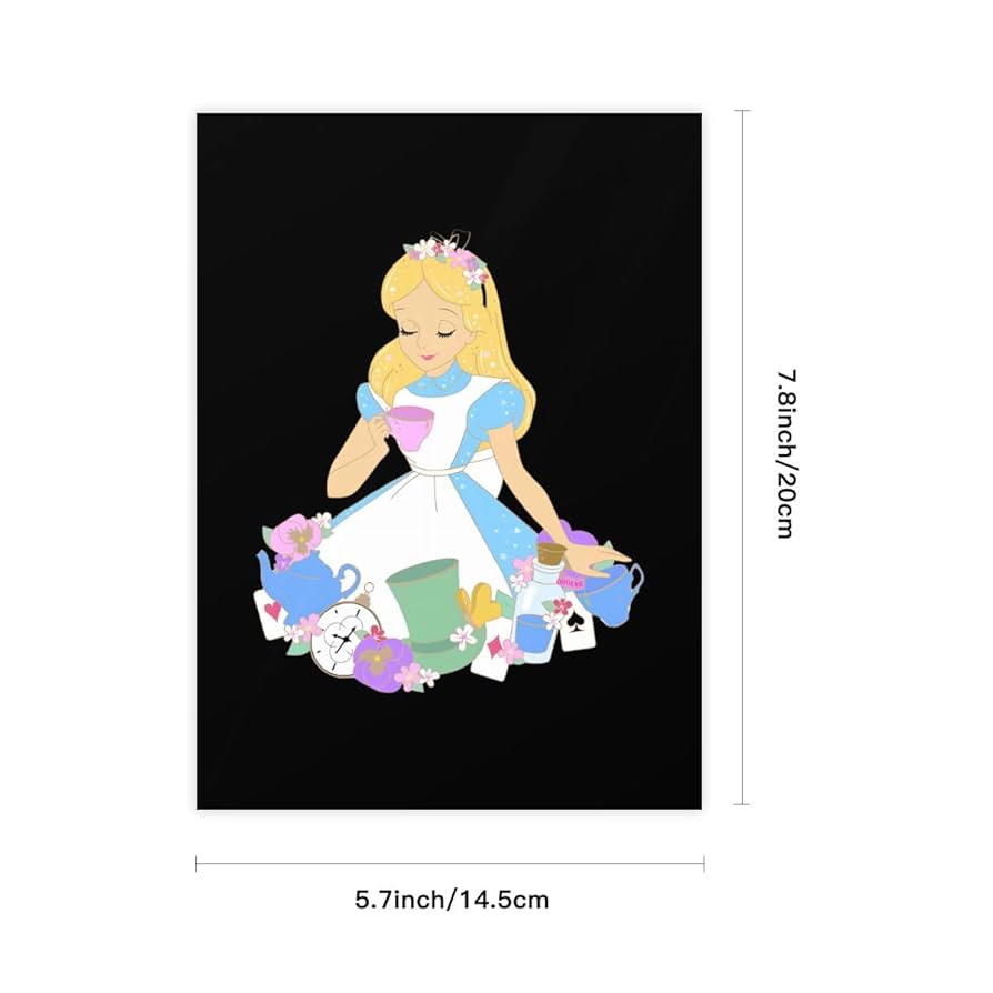 スズ アリス ステッカー セット Amazon.co.jp: ステッカー 不思議の国のアリス 防水シール