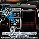 WODHMIEY Head Up Display Car HUD, Tachimetro HUD Universale per Auto, Cavo USB Plug and Play Tachimetro Digital GPS LED con Caratteri di Grandi Dimensioni per Tutti i Veicoli (Verde MPH)