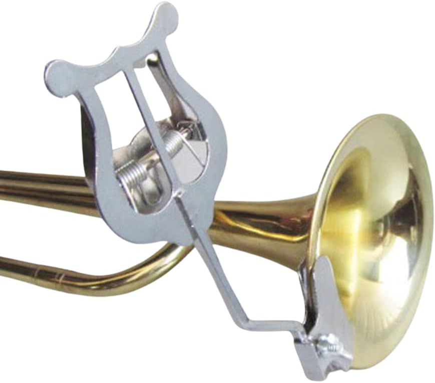 Generic Trombone Lyre Clamp Sheet Clip Holder Metal Sheet Music Lyre