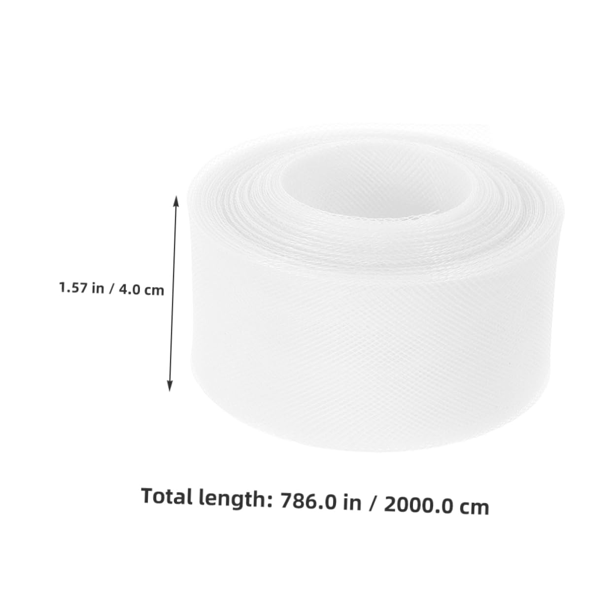 CORHAD Cm Wide Elastic Mesh Band Fishbone for Wedding Polyester Horsehair Trim for Dressmaking