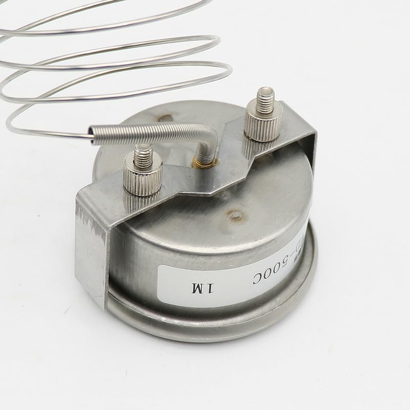 304 Stainless Steel Pizza Stove Thermometer Pointer Type Temperature Display Thermometer High Temperature Resistance