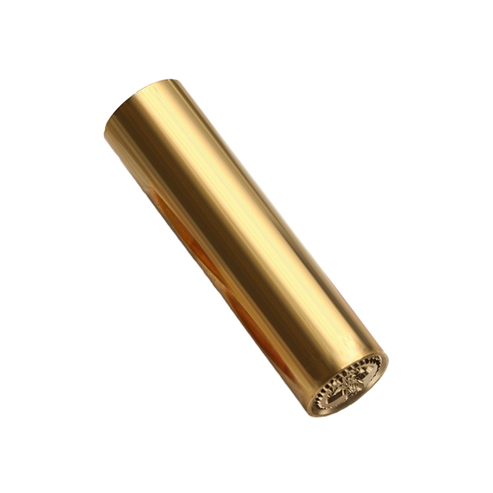 Yhplxyuus Christmas Wax Seal Stamp Cylinder Brass Wax Stamp Scrapbooking Stamps for Seal Envelope Invitations Scrapbooking Stamps Christmas and Dies