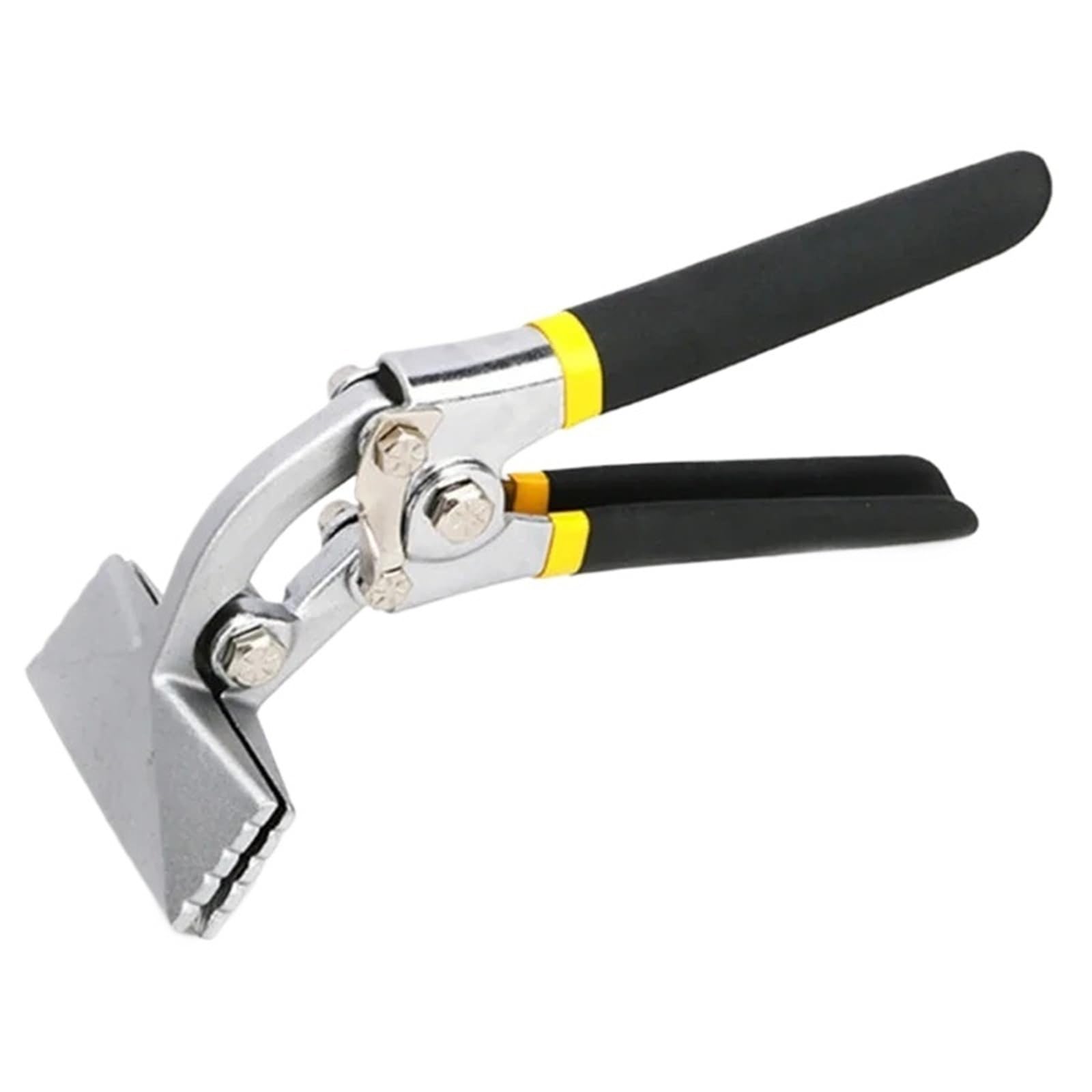 Bwxahre Bent 75Mm Wide Jaw Sheet Metal Bending Pliers, Hand Seamer Straight Elbow Seaming Tools 80Mm 150Mm For Welding & Metal Working(Bent 75Mm)