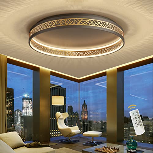 AOEH LED Deckenleuchte Mit Fernbedienung Dimmbar Deckenlampe Wohnzimmer...