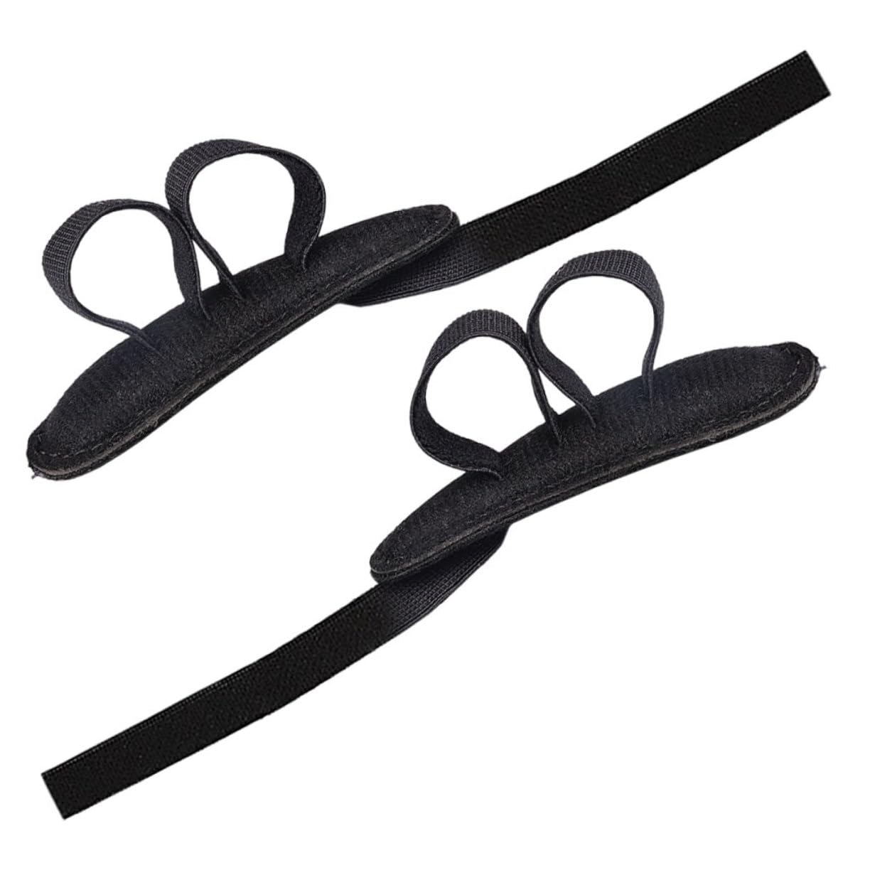 Ipetboom 2Pcs Toe Separator Reusable Toe Cushion Pad for Bunion Relief and Toe Alignment Comfortable Toe Separating Tool for Overlapping Toes Left and Right Design