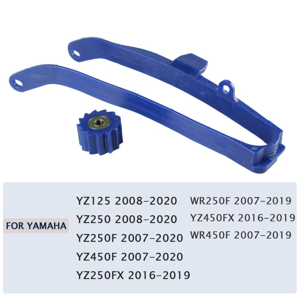 Protecteur de bras oscillant Guide-chaîne De Moto, Adapté Pour Yamaha YZ125 YZ250 YZ250F YZ450F YZ250FX YZ450FX WR250F WR450F(Chain slider roller)