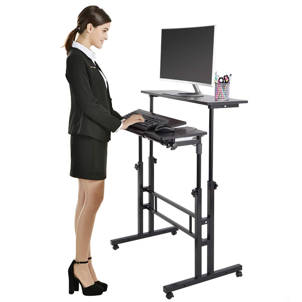 Buy Cocoarm Stand Up Computer Desk, Height Adjustable Standing Desk Sit Stand Converter Computer