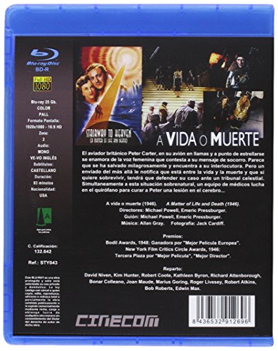 A Matter of Life and Death (1946) ( Stairway to Heaven ) ( A Matter of Life & Death ) [ Blu-Ray, Reg.A/B/C Import - Spain ] image 4