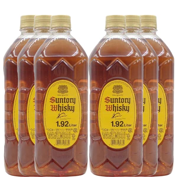 Amazon.co.jp: サントリー 角瓶 40度 1920mlペットボトル×6本セット 