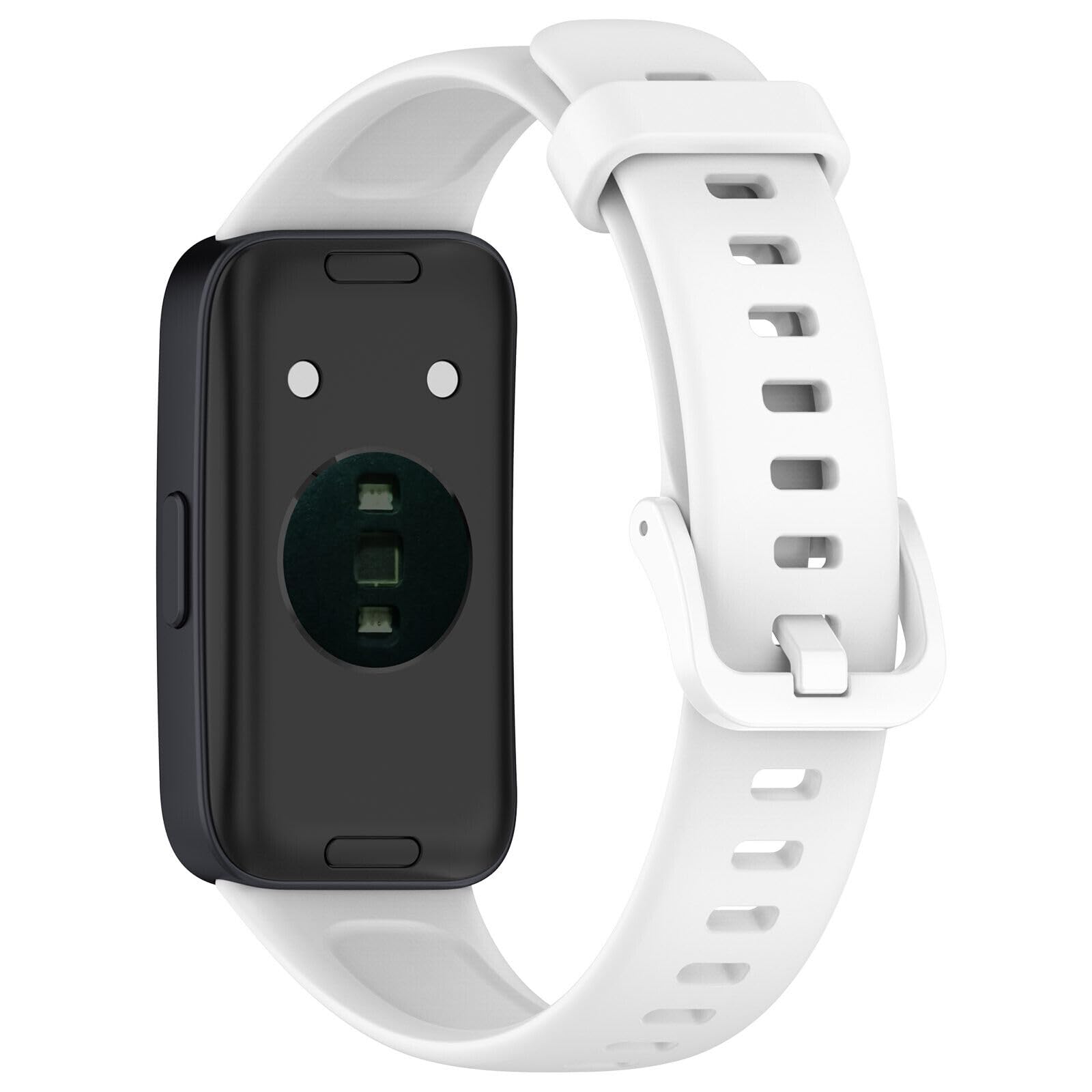 Panda Bobo For Huawei Band 8/Band 9 Replacement Silicone Sport Watch band Strap (White) - Image 2