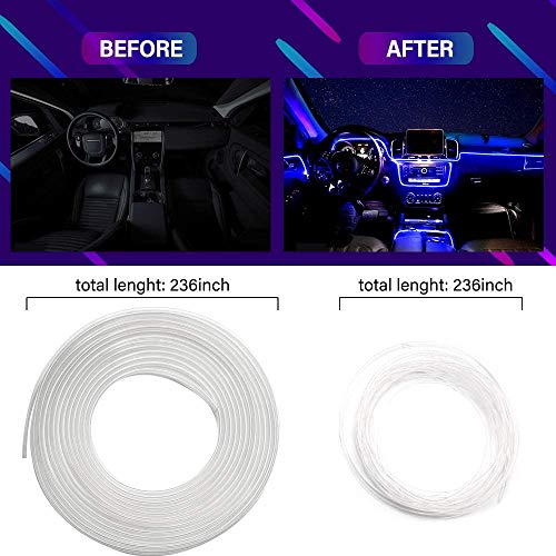 Automaze-Car-LED-Interior-Strip-Light-16-Million-Colors-5-in-1-with-6-Meters-Fiber-Optic-Multicolor-RGB-Sound-Active-Automobile-Atmosphere-Ambient-Lighting-Kit-Wireless-Bluetooth-APP-Control