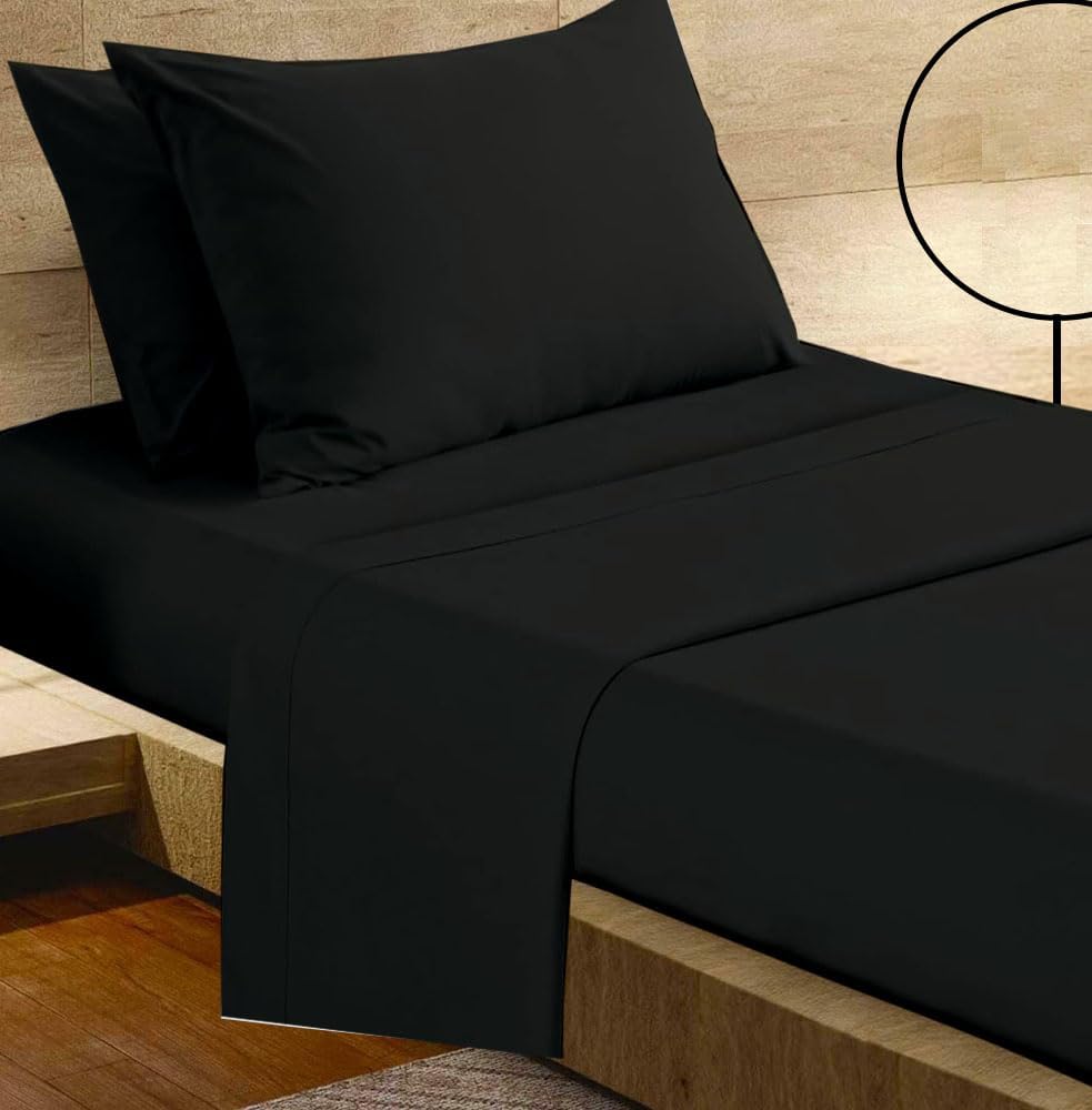 Cot Sheets 30" x 75" 4 Piece Cot Sheet Set 600TC 100