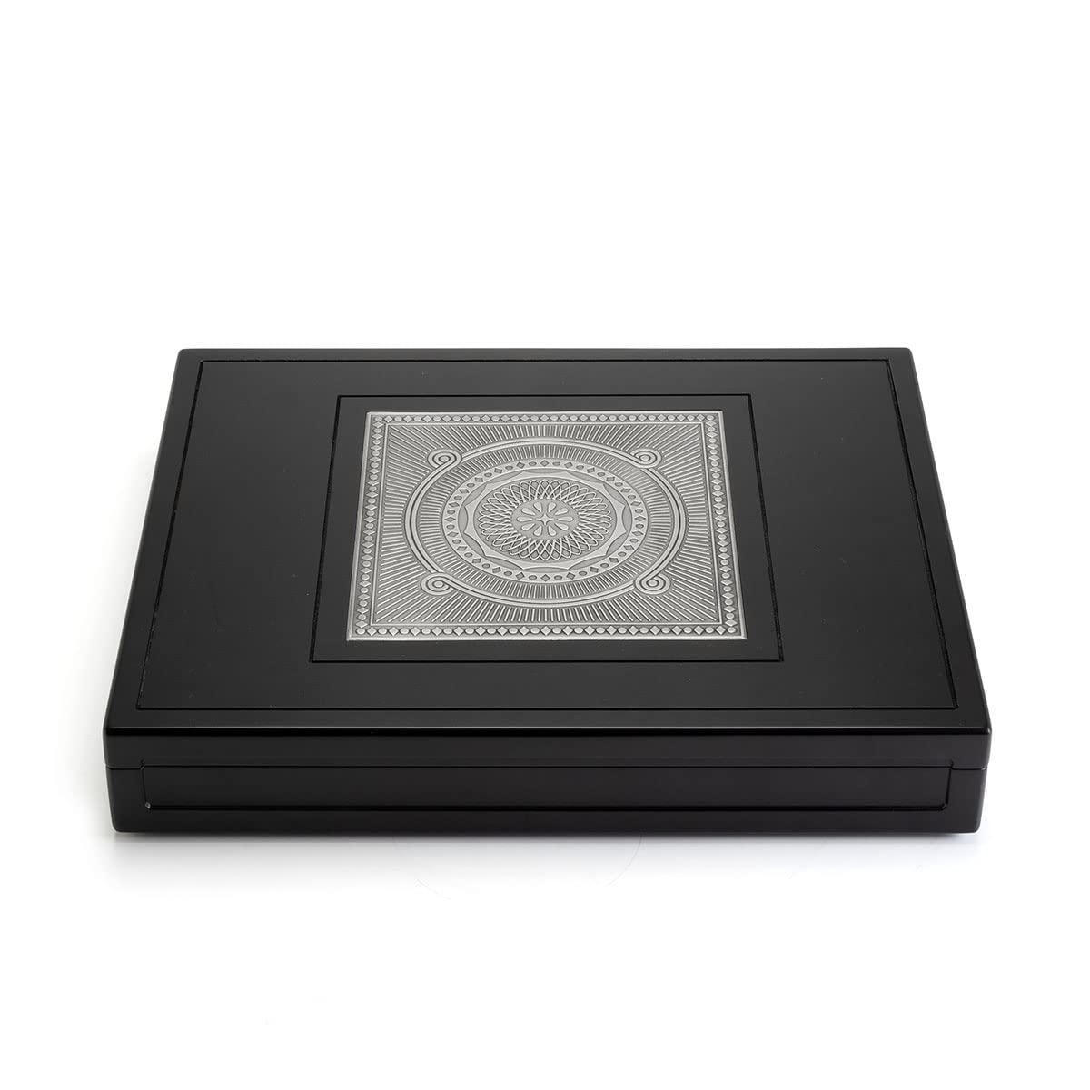 Royal Selangor Ace Poker Set with Pewter Blinds and 300 Chips - Complete with Cards & Pewter Embedded Case