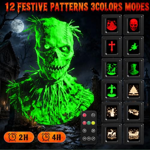 Amazon – 12-in-1 Halloween Projector Light - image 7