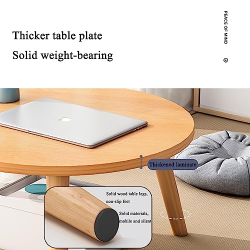 Table basse pliante en bois pour petits espaces gain de place - 4