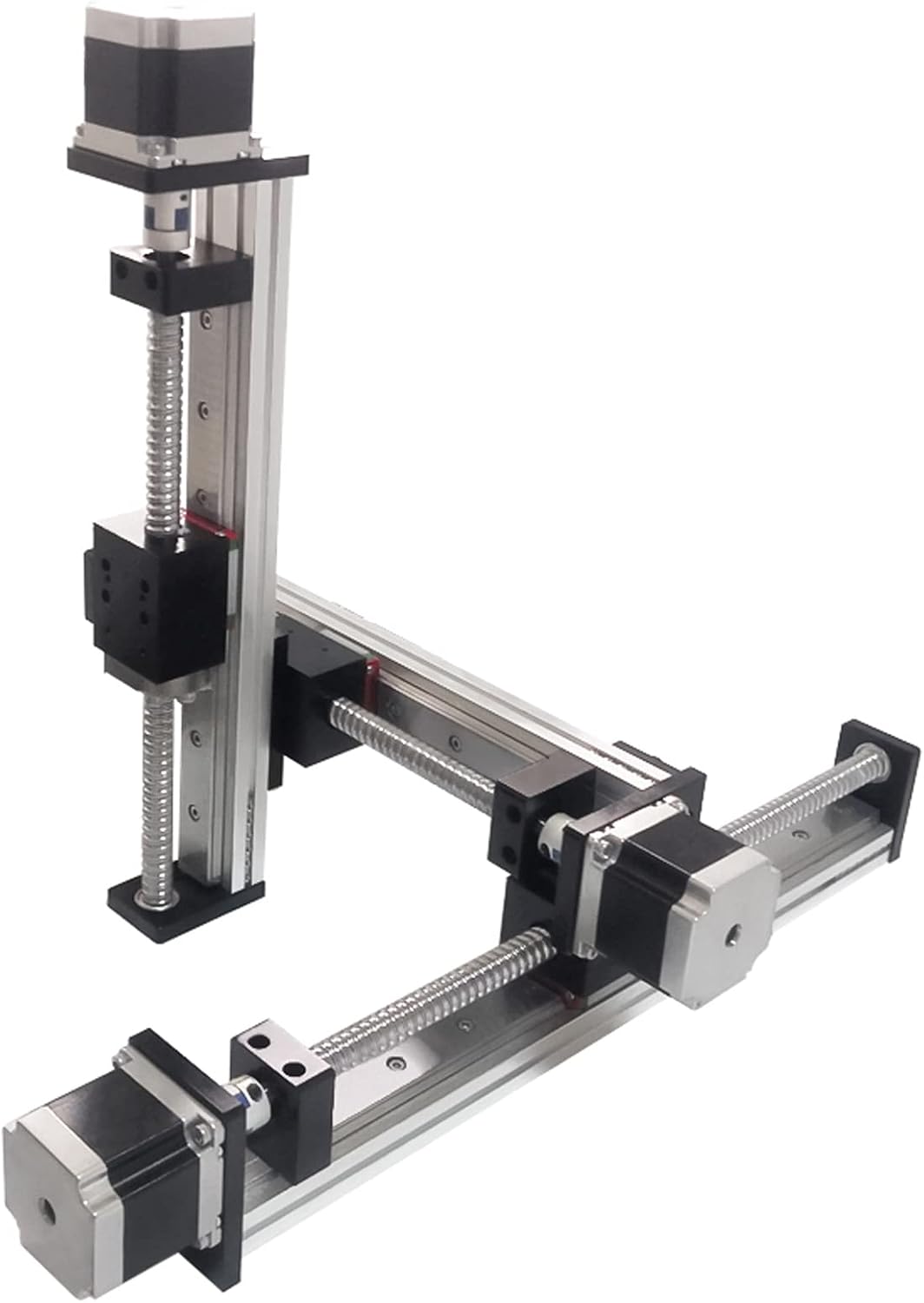 Slitta Lineare A Ricircolo Di Sfere Con Vite 16mm E Motore 42 - Corsa 100mm - Guida Lineare Precisa Per Automazione Industriale E Progetti Fai Da Te - 3