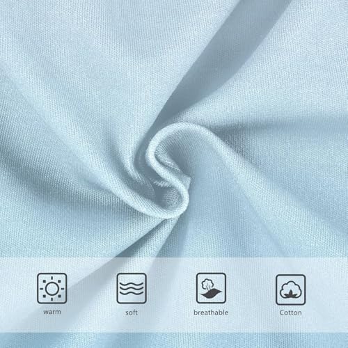 Joisal Ombre Light Blue Gradient Little Girl Panties Girls Underwear Toddler Cotton Artistic Kids Briefs Undies 2t3