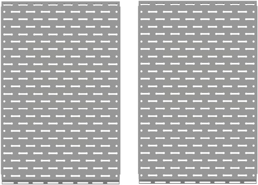 Lockdown Securewall Panel with Interconnecting Design, Heavy-Duty Steel, 100-200 LB Capacity, Gun Racks, Pegboard, for Wall Storage and Organization