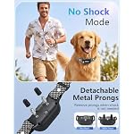 PATPET Shock Collar for Dogs - 4000FT Dog Training Collar with Remote, IPX7 Waterproof 4 Modes(Beep/Vibration/Shock/Safe) Dog Shock Collar, Rechargeable E-Collar for Small Medium Large Dogs(Dark Grey) - Image 5