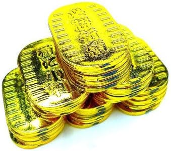 Amazon キラキラ小判 100個セット 風船 バルーン おもちゃ