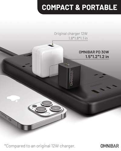 Image of 30W USB C Charger, GaN Compact Type C Charger Fast Charging Block, PD 3.0 PPS USB C Wall Charger Power Adapter for iPhone 17 16 15 Pro Max, Galaxy S26 S25 S24 Ultra, iPad Pro, AirPods 4, Black
