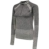  Hummel Hmldawn Seamless Half Zip - magnet melange