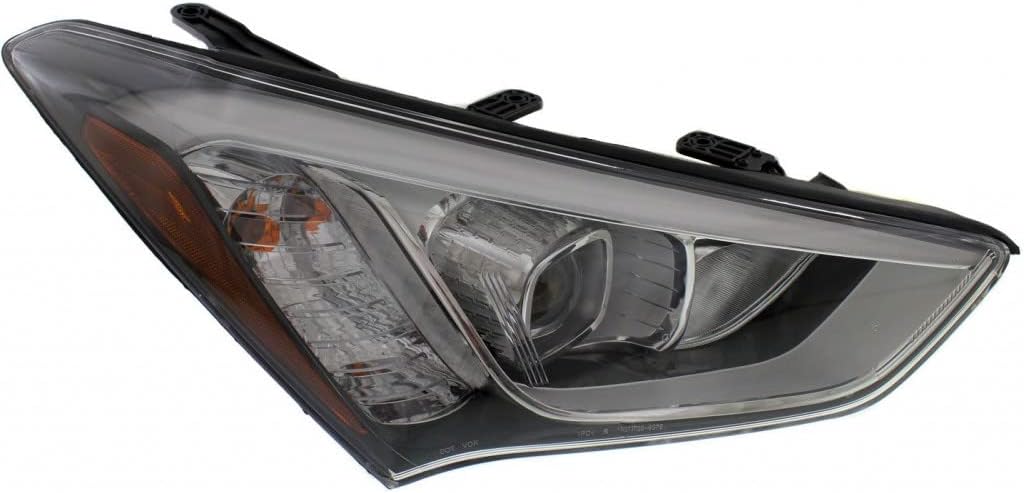CarLights360 For 2013 2014 2015 2016 Hyundai Santa FE Headlight Driver and Passenger Pair Side HID Type DOT Certified Bulbs Included HY2502179 HY2503179 | 92101-4Z100, 92102-4Z100 ;SPORT; Xenon