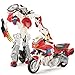 Mech Transformers Jouets, Transformer Construction d'action Guerrier Classe de Luxe Éducatifs Toys Hélicoptère Moto Figurine Combat Modèle de Personnage d'Anime 1