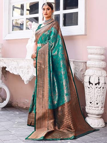 Image of GRECIILOOKS Saree | Women Saree | Cotton Silk Saree | Casual Saree For Women| Saree for Women | Silk Saree | Banarasi Saree