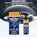 2Pcs Quick Effect Coating Agent for Car, Advanced Car Coating Spray, Upgrade Quick-Acting Cars Scratch Wax Coating Spray for Scratch Repair, Oil Film Emulsion Glass Cleaner with Sponge and Cloth