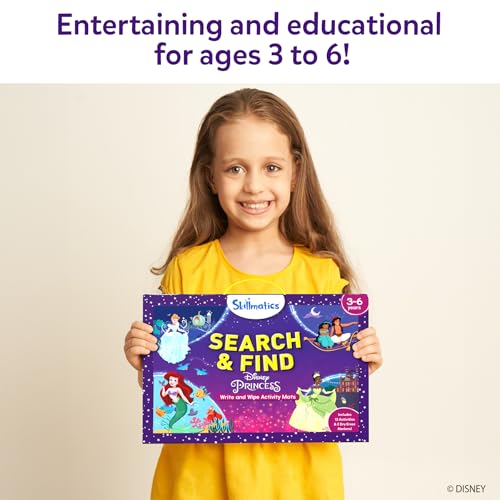 Image of Skillmatics Search and Find Preschool Toy - Disney Princess, Gift for Kids