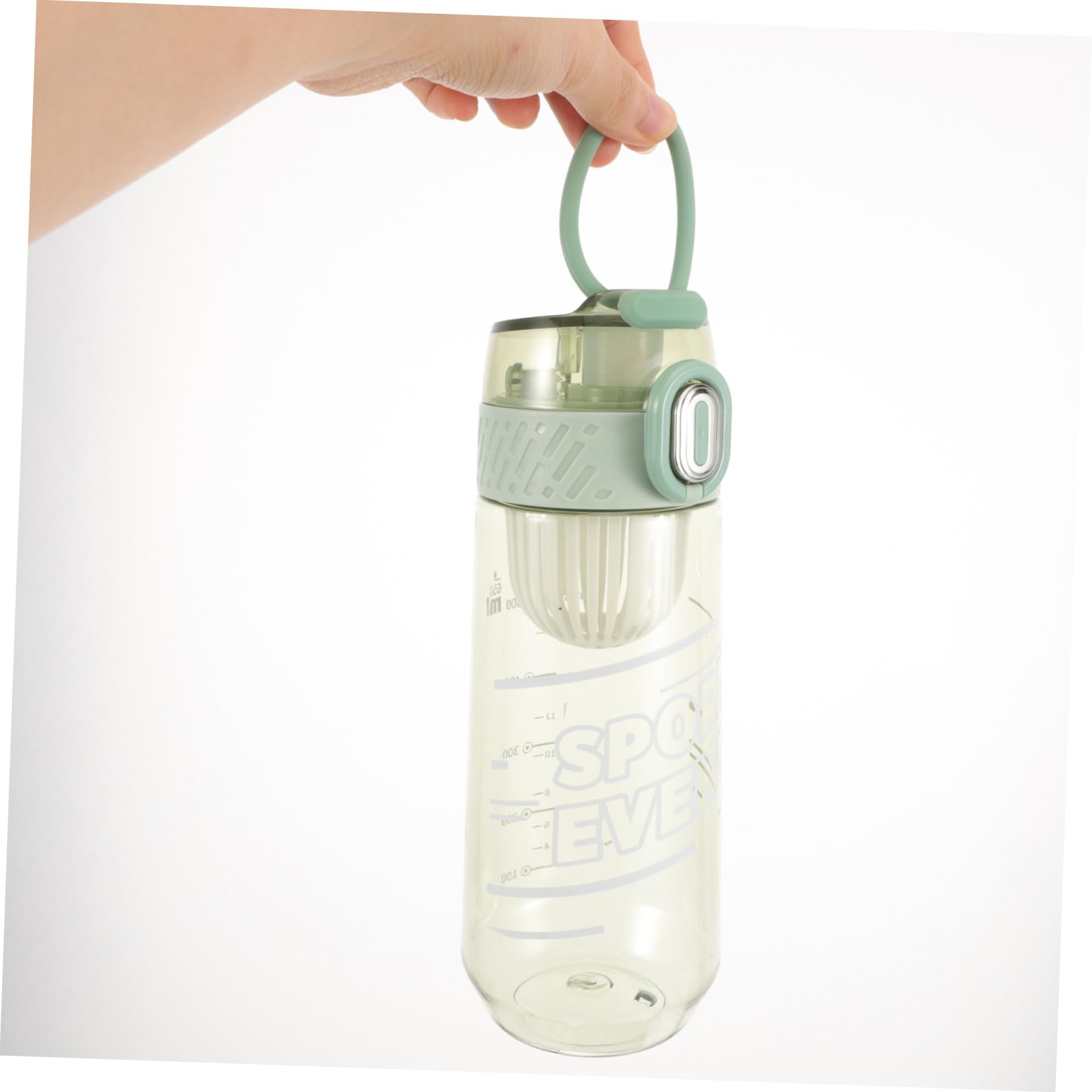 HANABASS Sportliche Wasserflasche Robuste Plastikflasche für Fitness Outdoor Aktivitäten und Gym Großes Fassungsvermögen Auslaufsicher Reinigen