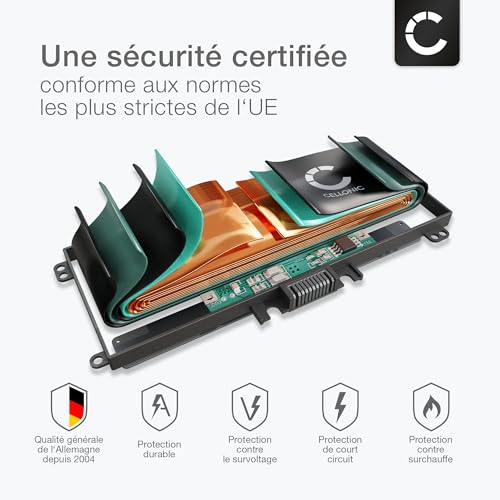 Batterie Dell Latitude 5410 CELLONIC 4100mAh pour 3HWPP