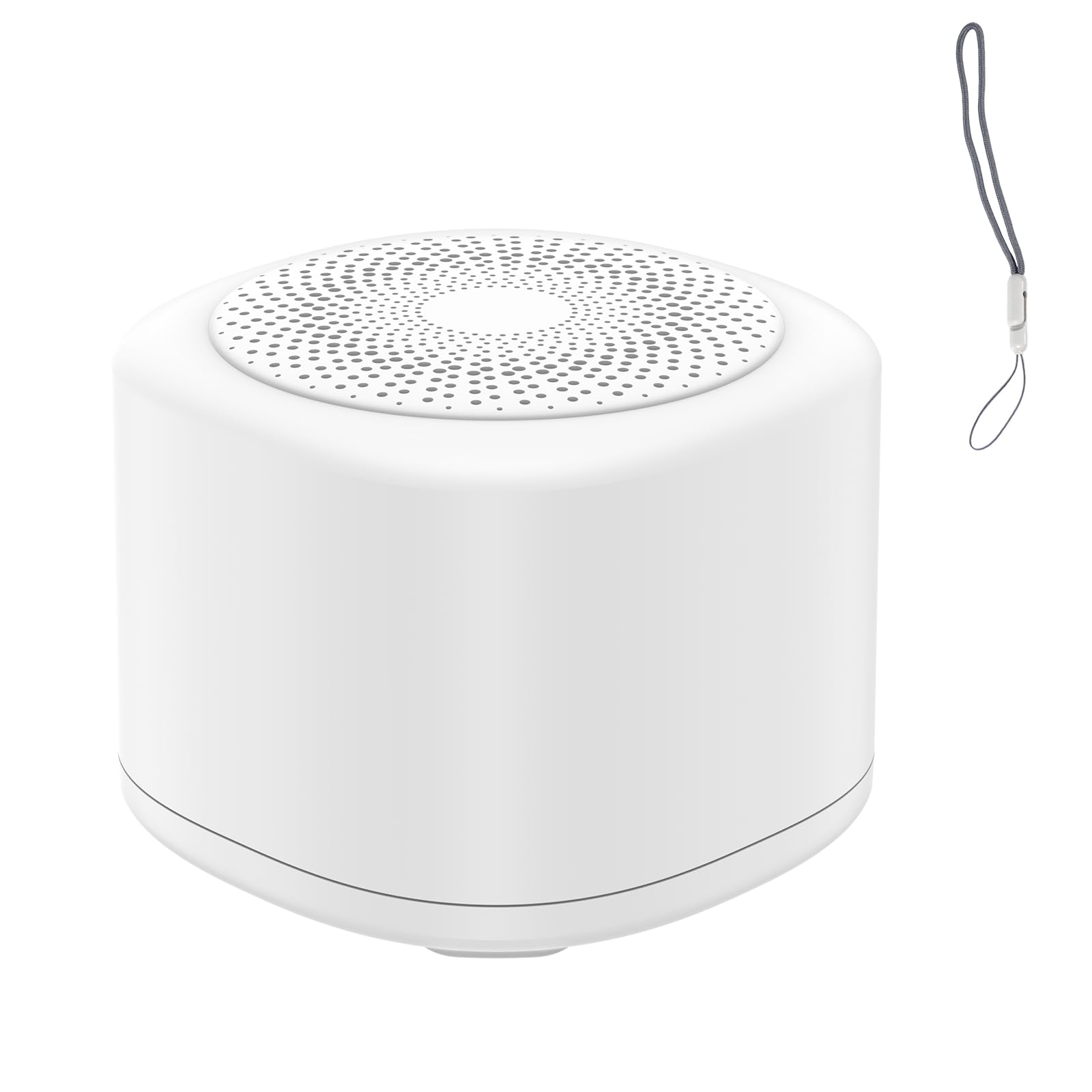 Ruido Blanco Bebe, Adultos White Noise Machine con 20 Sonidos para Dormir & Luz Nocturna | Portátil con Memoria para Música Relajante, Sonidos del Océano y Brown Noise (USB-C)