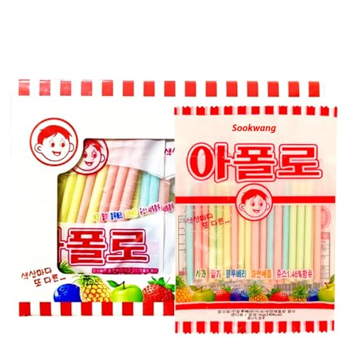Sookwang Apollo K-Snack Caramelos Coreanos Variados 180g miniatura 1