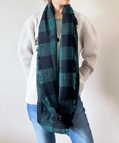 stylesilove.com Plaid Lovers Collection Womens Infinity Scarf Regular Scarf3